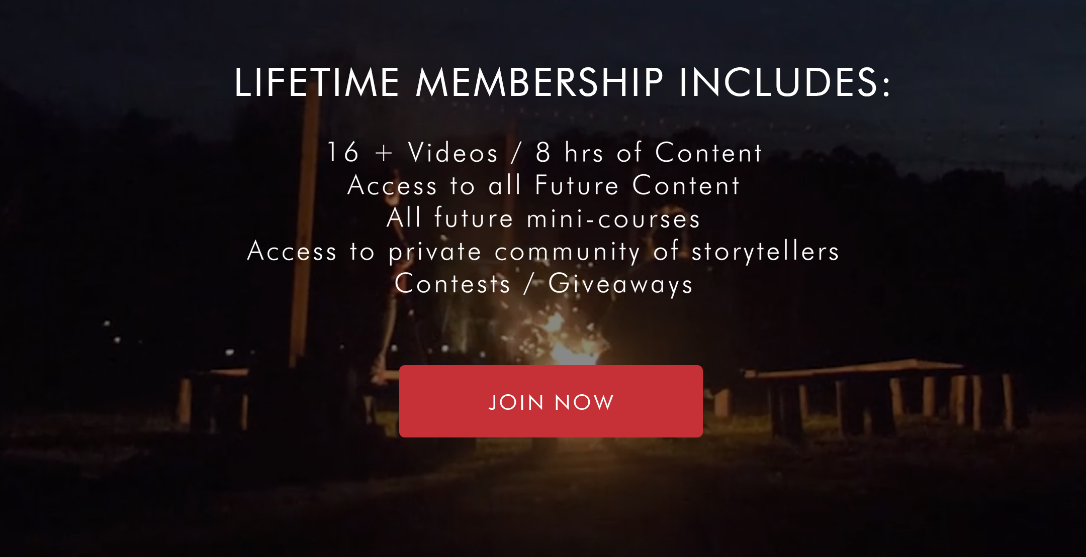 Lifetime membership storyteller